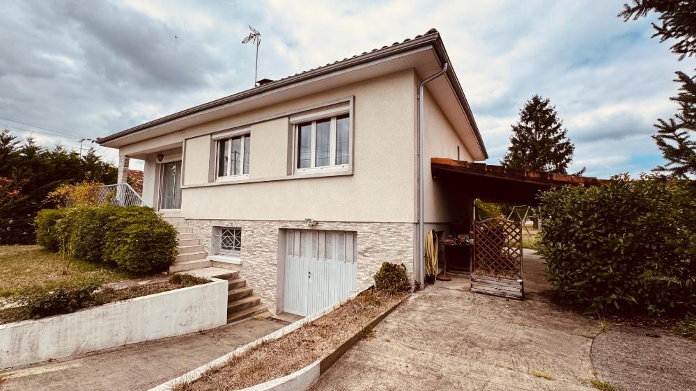 MAISON FAMILIALE SUR SOUS-SOL – 186 M² AU TOTAL – TERRAIN 750 M²